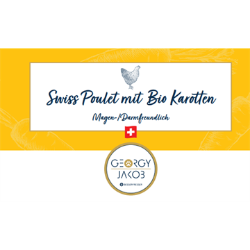 Swiss Poulet mit Bio Karotten Magen-/Darm - 400g