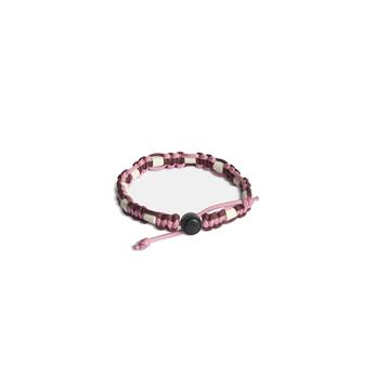 Collier anti-tiques vieux rose S